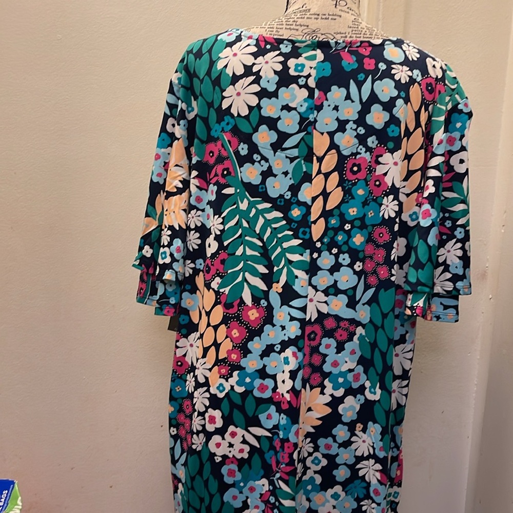 Kim Rogers Floral Midi Dress - Multicolor - Picture 6 of 6